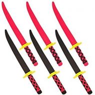 Foam Ninja Swords Set of 6 - Safe & Fun - by Trademark Innovations