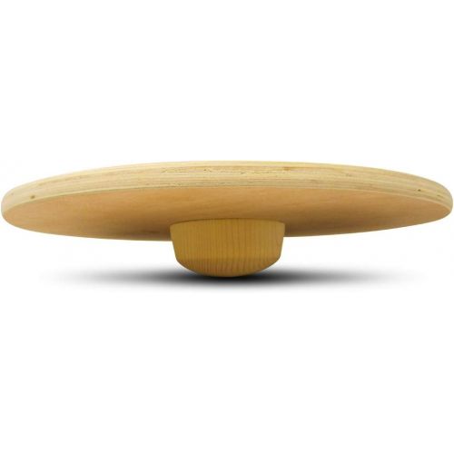  Trademark Innovations 15.7 Wood Wobble Balance Board Balance Trainer