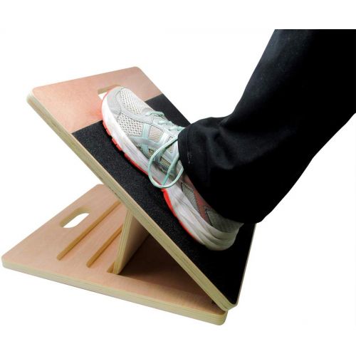  Trademark Innovations Calf Board Wedge Incline Slant Board Stretcher with Handle