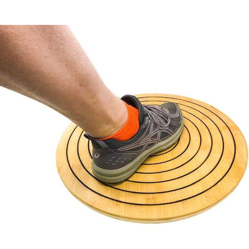  Trademark Innovations 18 Wood Wobble Balance Board Balance Trainer