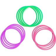 Trademark Innovations Speed & Agility Training Rings - Set of 12