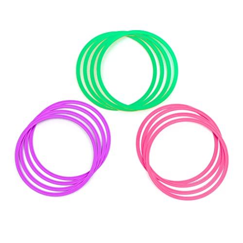  Trademark Innovations Speed & Agility Training Rings - Set of 12