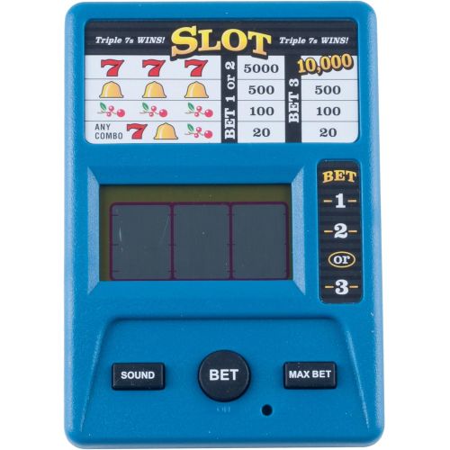  [아마존베스트]Electronic Handheld Slot Machine Game