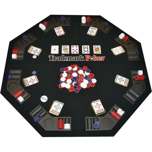  Trademark Poker Texas Traveller Table Top & Chip Travel Set