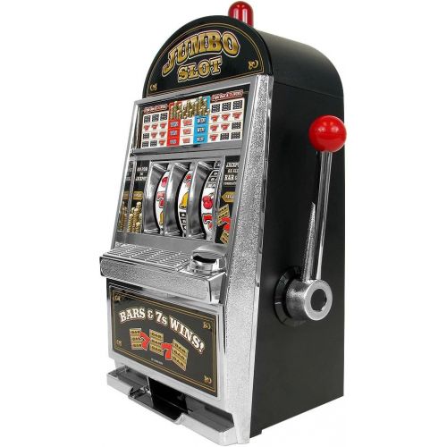  Trademark Poker Jumbo Slot Machine Bank - Replication