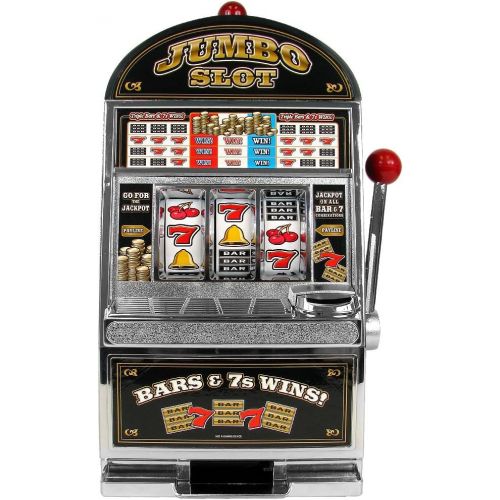  Trademark Poker Jumbo Slot Machine Bank - Replication