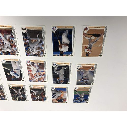  1991 Upper Deck Silver Slugger Baseball Trading card set (1-18) with Rickey Henderson and Barry Bonds