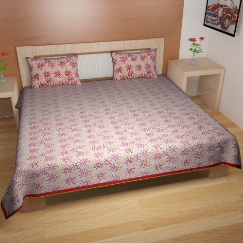  Traditional mafia traditional mafia RSES747062 Cotton Bed-Sheet Set, Multicolor, 90 x 108