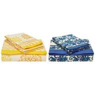 Traditional mafia traditional mafia RSES655038 Combo Bed Sheet Set, 90 x 108, Multicolor, 6 Piece