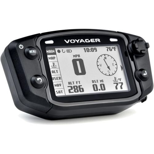  Trail Tech 912-102 Voyager Stealth Black Moto-GPS Computer