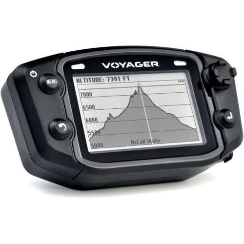  Trail Tech 912-102 Voyager Stealth Black Moto-GPS Computer