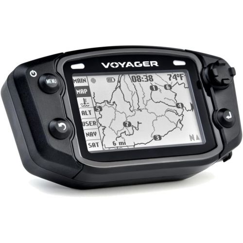  Trail Tech 912-102 Voyager Stealth Black Moto-GPS Computer