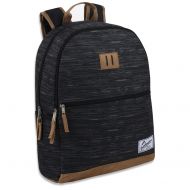 Trail maker Trailmaker Modern Backpack for Boys and Men with Padded Straps, Suede Bottom for School, Travel (Gray)