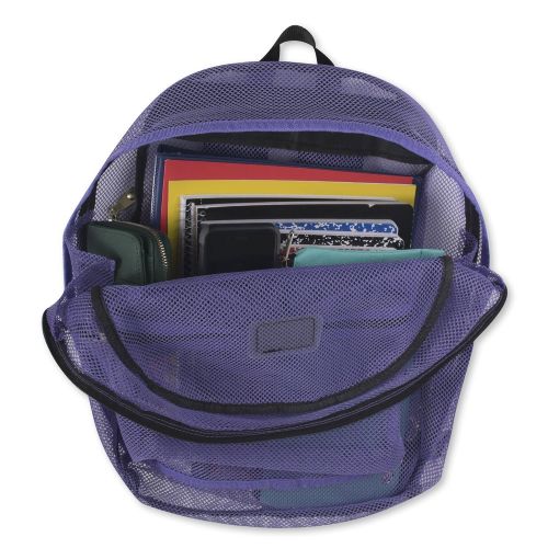  Trail maker 17 Inch Mesh Backpack - Wholesale Bulk Case Pack of 24 (Girls 3 Color Assortment)