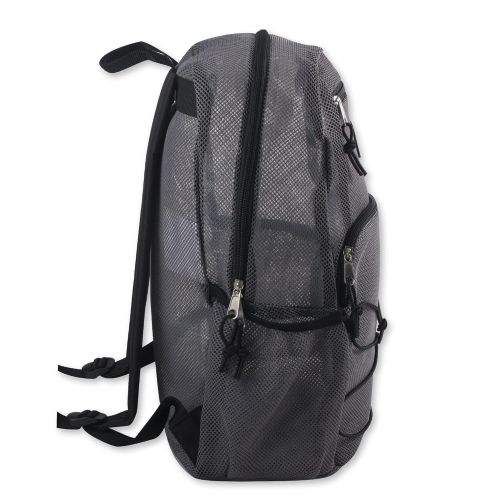  Trail maker Trailmaker Sheer Mesh Backpack Deluxe with Bungee Cord & Adjustable Padded Back Straps