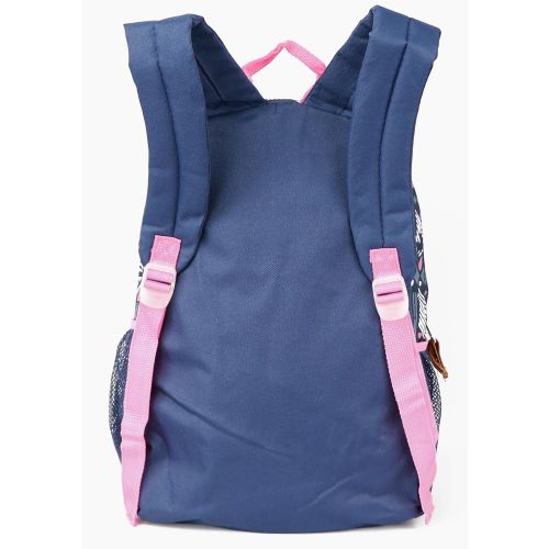 Trail maker Madison & Dakota Girls Lightweight Animal School Backpack (Navy/Grey)