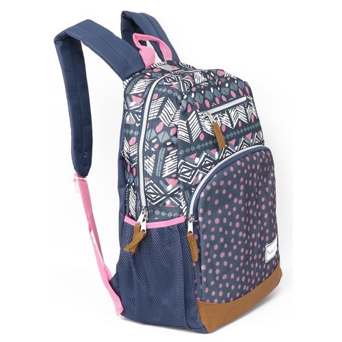  Trail maker Madison & Dakota Girls Lightweight Animal School Backpack (Navy/Grey)