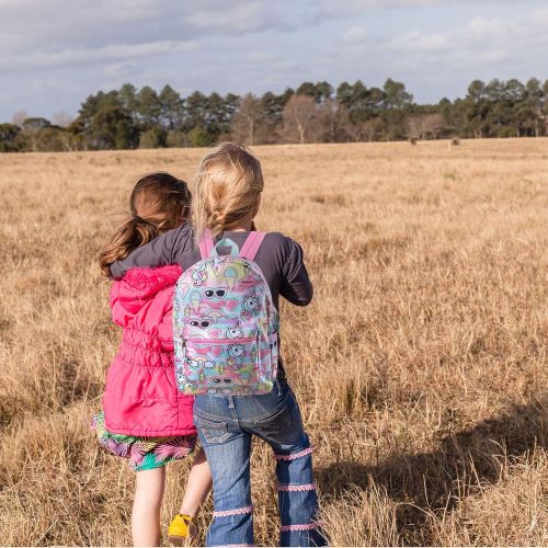  Trail maker Trailmaker Girls All Over Printed Backpack 17 Inch With Padded Straps (Unicorns)