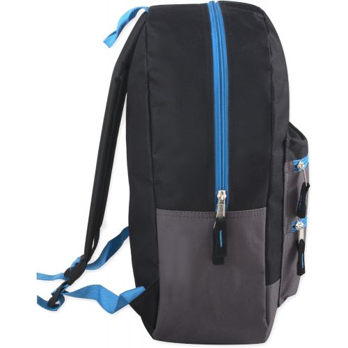  Trail maker Multi Pocket Multicolor Backpack with Adjustable Padded Straps