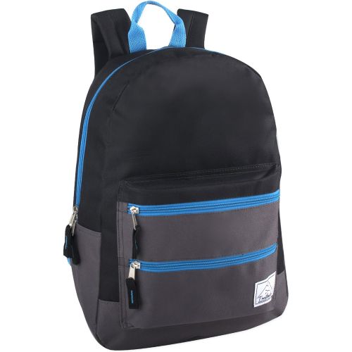  Trail maker Multi Pocket Multicolor Backpack with Adjustable Padded Straps