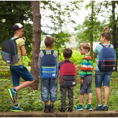  Trail maker Multi Pocket Multicolor Backpack with Adjustable Padded Straps