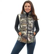 TrailCrest Womens Packable Ultra Lightweight Down Vest, Outdoor Puffer Vest, Mossy Oak Camo Patterns
