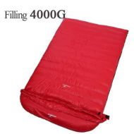 TrailHead RubyShopUU WINGACE Fill 4000G Goose Down Sleeping Bag Winter Camping Outdoor Envelope Adult Double Sleeping Bags Hiking Camping Equipment