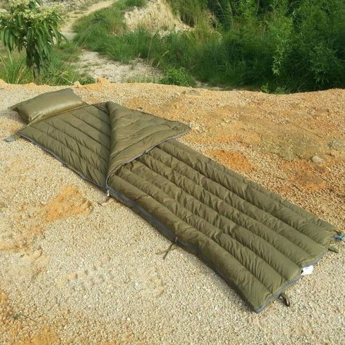  TrailHead CUTICATE 300g 95% Goose Down Sleeping Bags for Adults Camping Hiking Backpacking, Sleeping Gear Equipment with Stuff Sack, Big and Tall