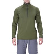 Trailside Supply Co. Mens Half-Zip Long Sleeve Shirt Running Top