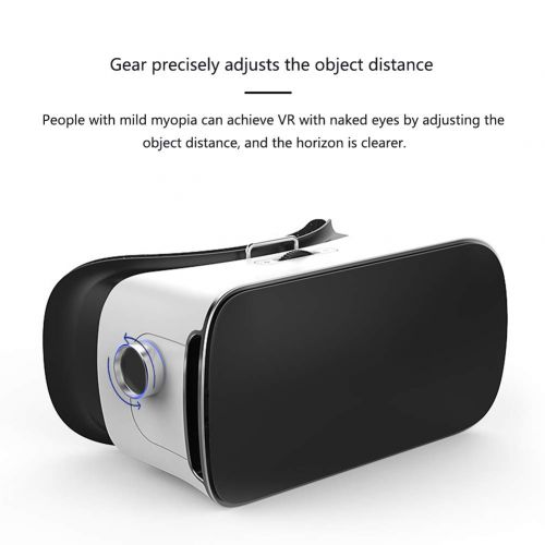  Traioy 3D VR Virtual Display Glasses for 3D Movie Games Comfortable VR Goggles Compatible with All Smartphones