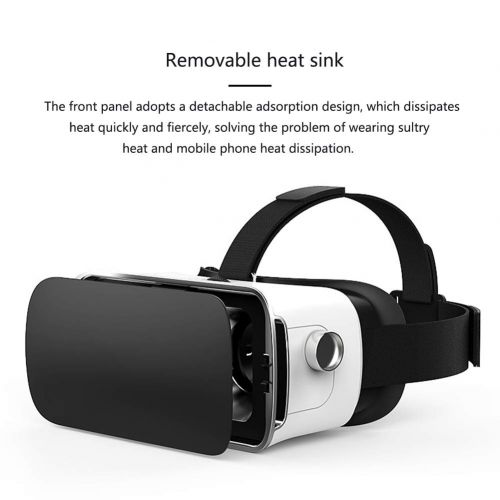  Traioy 3D VR Virtual Display Glasses for 3D Movie Games Comfortable VR Goggles Compatible with All Smartphones