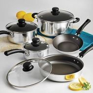 Tramontin NEW 9-Piece Simple Cooking Nonstick Cookware Set (Polished)