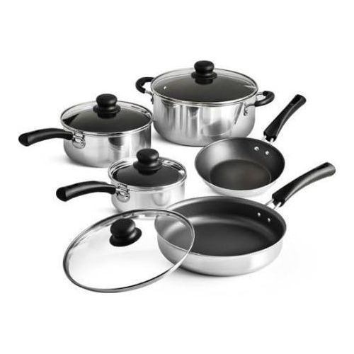  Tramontin NEW 9-Piece Simple Cooking Nonstick Cookware Set (Polished)