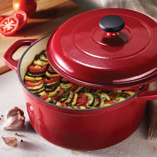  Tramontina 6.5 Qt Enameled Round Cast Iron Dutch Oven