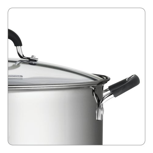  Tramontina Stainless Steel 22-Quart Covered Stock Pot