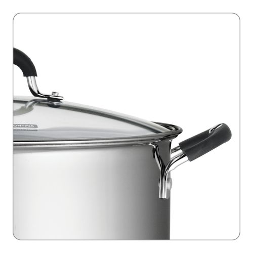  Tramontina Stainless Steel 12-Quart Covered Stock Pot