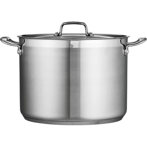  Tramontina Gourmet 16-Quart Covered Stainless Steel Stock Pot