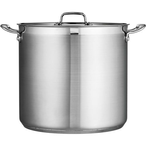  Tramontina Gourmet 24-Quart Covered Stainless Steel Stock Pot