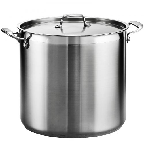  Tramontina Gourmet 24-Quart Covered Stainless Steel Stock Pot