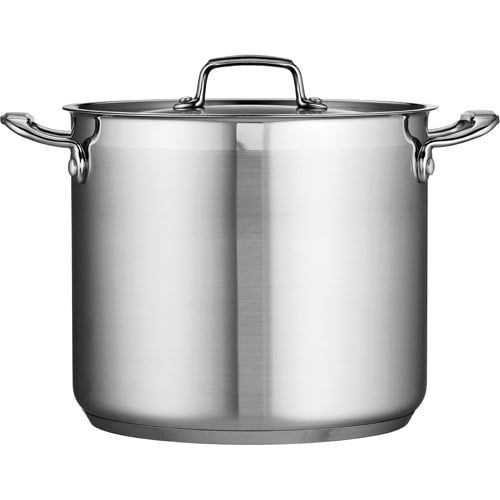  Tramontina Gourmet 12-Quart Covered Stainless Steel Stock Pot