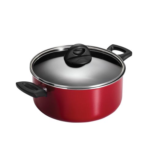  Tramontina 5 Qt EveryDay Red Nonstick Covered Dutch Oven