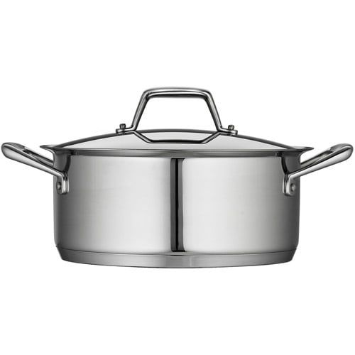  Tramontina Gourmet Prima 5-Quart Covered Dutch Oven with Tri-Ply Base