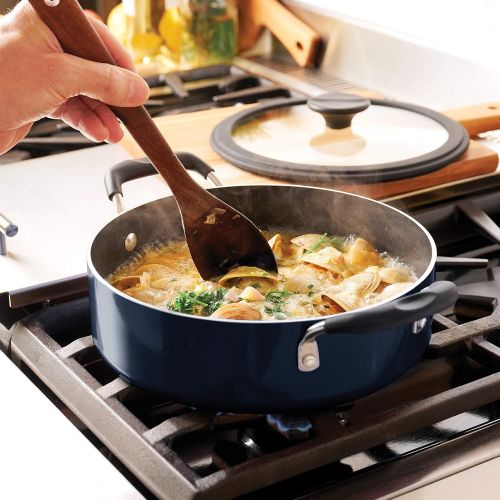  Tramontina Nesting 11 Pc Nonstick Cookware Set - Naval - 80156/067DS