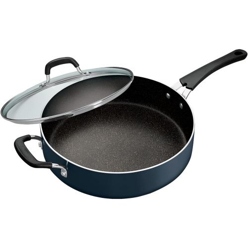  Tramontina Covered Nonstick Jumbo Cooker 5.5 Qt Blue, 80156/079DS