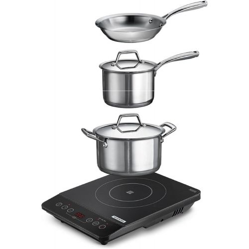  Tramontina 6 Piece Portable Cooktop Induction Cooking System