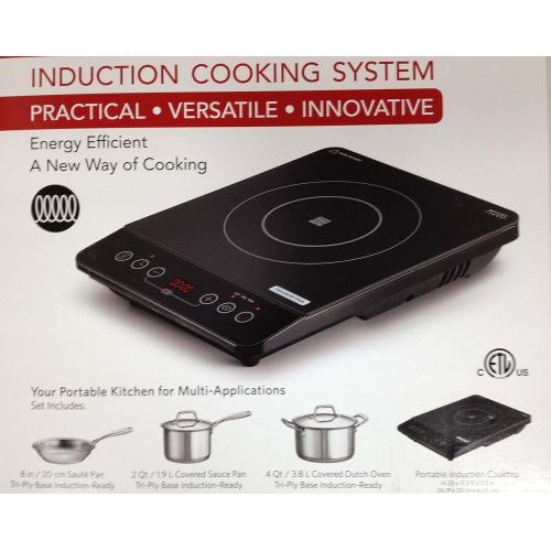  Tramontina 6 Piece Portable Cooktop Induction Cooking System