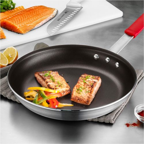  Tramontina Professional Aluminum Nonstick Restaurant Fry Pan, 12, Made in USA