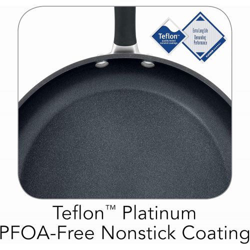  Tramontina 80141008DS Gourmet Cold Forged, Induction-Ready Aluminum Nonstick, Metallic Black 8-inch Fry Pan