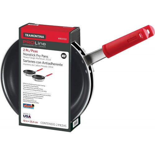  Tramontina 80114535DS 10 Restaurant Fry Pan inches, Satin