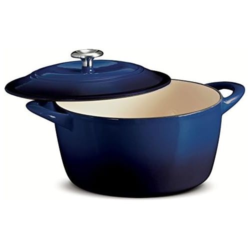  Tramontina 6.5 Qt Enameled Cast Iron Dutch Oven Cobalt Color